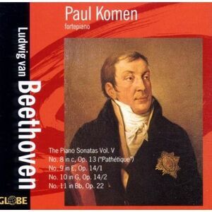 Paul Komen - Piano Sonatas 5 CD